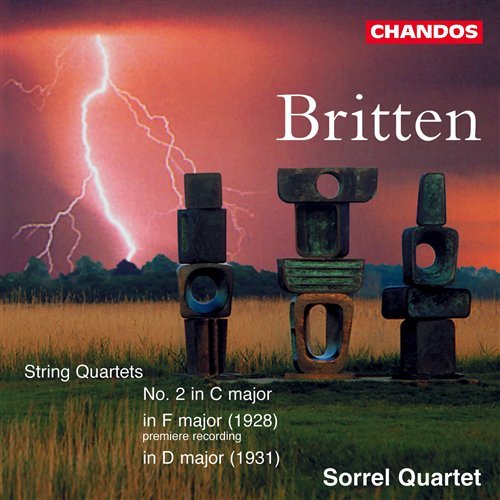Cover for Britten / Sorrel Quartet · String Quartet F Major / String Quartet D Major (CD) (1998)
