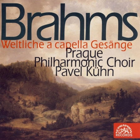 Cover for Johannes Brahms  · Cantate Profane A Cappella (CD)