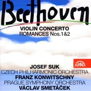 Violin Concerto D, Op 61 - Beethoven / Konwitschny / Smetacek - Musiikki - SUPRAPHON - 0099925316426 - keskiviikko 1. maaliskuuta 2000