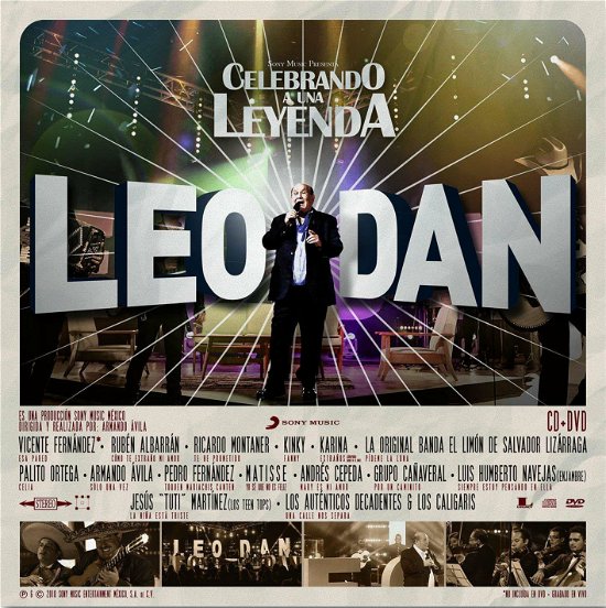 Cover for Leo Dan · Celebrando La Leyenda (CD) (2018)