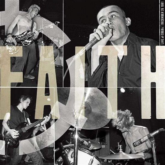 Cover for Faith · Live at Cbgb’s (LP) (2020)