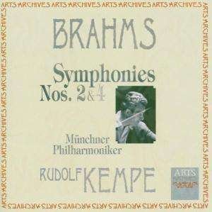 Cover for J. Brahms · Symphonies 2 &amp; 4 (CD) (2008)