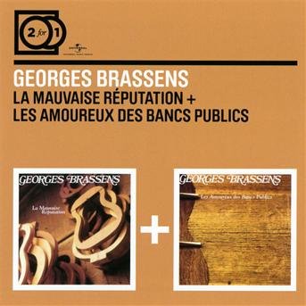 Cover for Georges Brassens · La Mauvaise Reputation / Amoureu (CD) (2012)