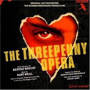 Cover for Original Off-Broadway Cast · Threepenny Opera (CD) (1997)