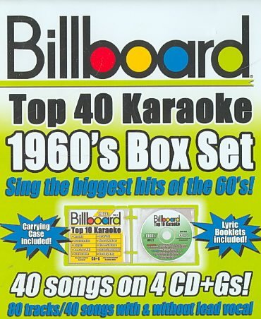 BILLBOARD 1960'S TOP-40 BO by KARAOKE - Karaoke - Musik - Universal Music - 0610017443426 - 23. september 2008