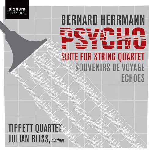 Cover for Herrmann / Bliss / Tippett String Quartet · Herrmann Psycho Suite (CD) (2011)
