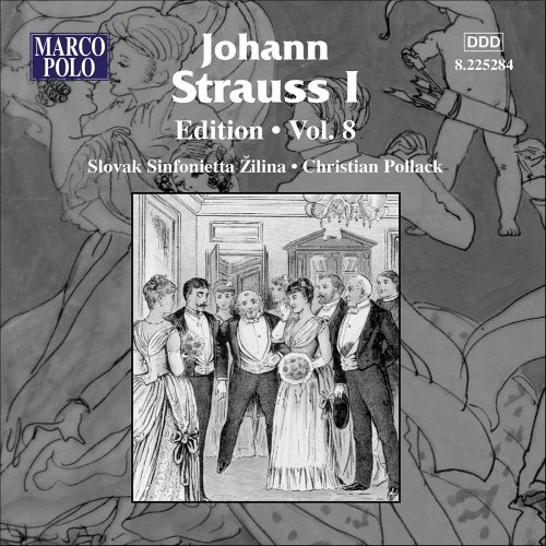 Volume 8 - Strauss,j. I / Slovak Sinfonietta Zalina / Pollack - Música - MARCO POLO - 0636943528426 - 21 de março de 2006