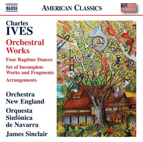 Cover for Orchestra New England · Ives: Orchestral Works (CD) (2024)