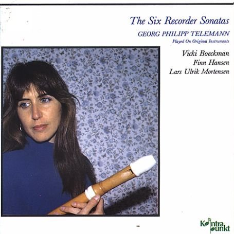 Cover for Boeckman, Vicki &amp; Lars Ulrik Mortensen · Six Recorded Sonatas (CD) (2013)