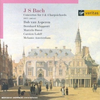 Cover for Bach / Asperen / Klapprott / Lohff / Bussi · Concertos for 3 &amp; 4 Harpsichords (CD) (2001)