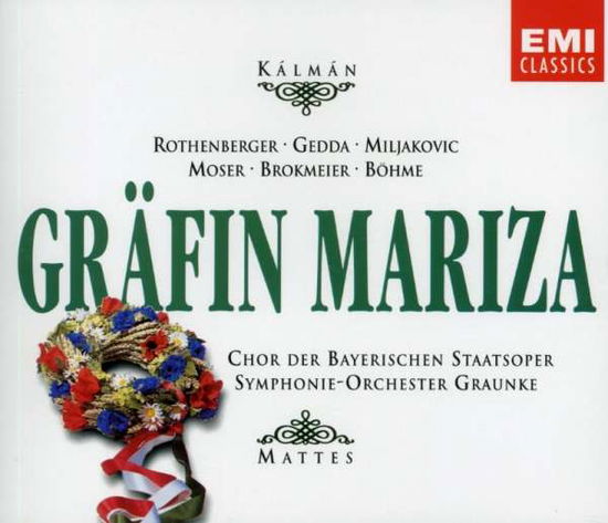 Cover for Mattes Willy · Grafin Mariza (Opera Completa) (CD) (2005)