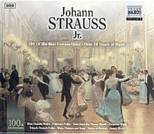 Cover for Johann Strauss · Die 100 Schönsten Werke *s* (CD) [Box set] (1999)