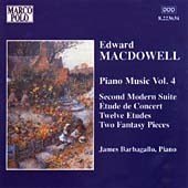 Piano Music 4 - Macdowell - Musik - Marco Polo - 0730099363426 - 5. Oktober 2000
