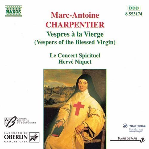 Cover for Charpentier · Vespers a La Virge (CD) (1995)