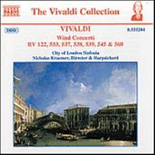 Cover for A. Vivaldi · Wind Concerti (CD) (1997)