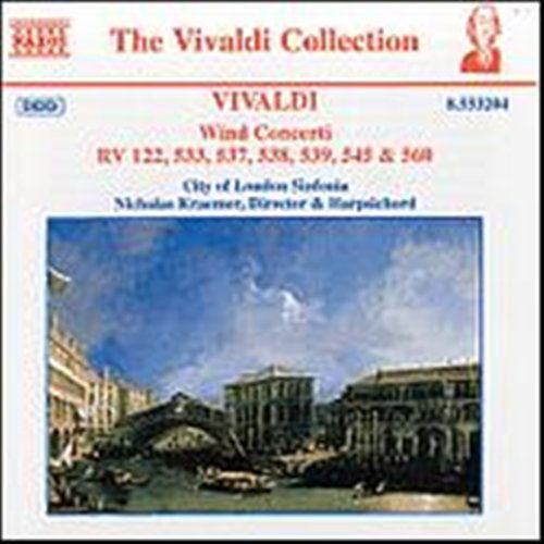 Wind Concerti - A. Vivaldi - Music - NAXOS - 0730099420426 - December 15, 1997