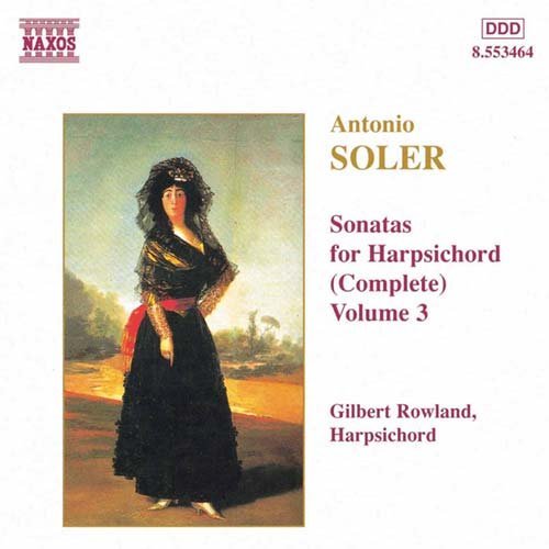 Sonatas for Harpsichord 3 - Soler - Música - NAXOS - 0730099446426 - 5 de outubro de 2000