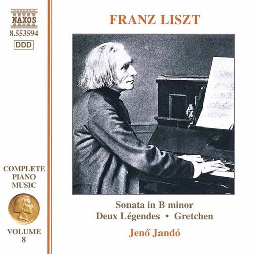 Complete Piano Works V.8 - Franz Liszt - Musikk - NAXOS - 0730099459426 - 5. mars 1998