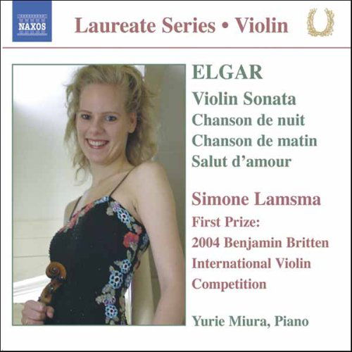 Elgar / Violin Sonata - Simone Lamsma / Yurie Miura - Music - NAXOS CLASSICS - 0747313298426 - January 6, 2006