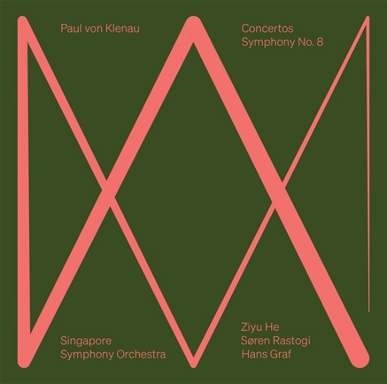 Cover for He, Ziyu / Soren Rastogi / Singapore Symphony Orchestra / Hans Graf · Paul Von Klenau: Concertos - Symphony No. 8 (CD) (2023)