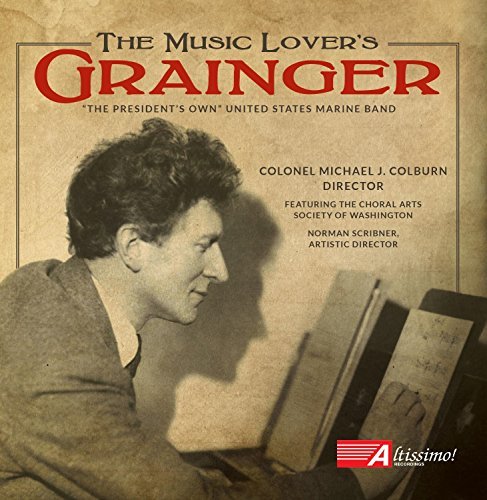 Cover for Grainger / President's Own U.s. Marine Band · Music Lover's Grainger (CD) (2015)