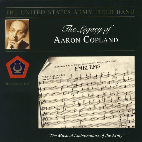Cover for Copland,aaron / Goldman / Us Army Field Band · Legacy of Aaron Copland: Emblems (CD) (2011)