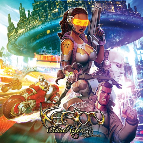 Cover for Kerion · Cloudriders: Age of Cyborgs (CD) (2022)
