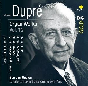 Cover for Dupre / Van Oosten · Organ Works 12 (CD) (2010)
