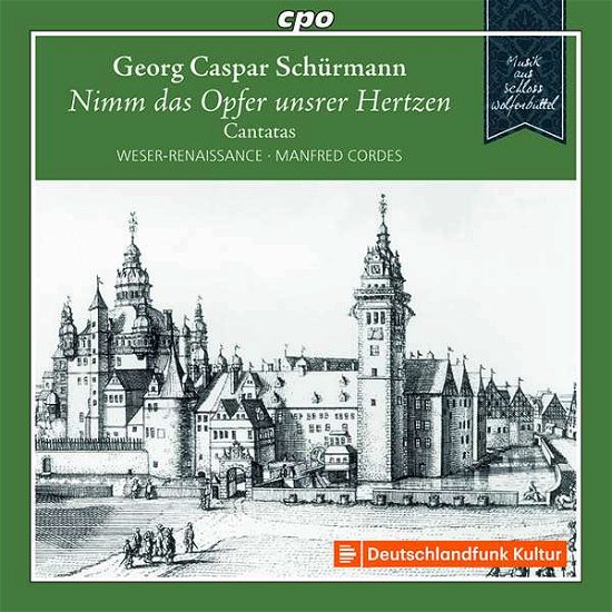 Georg Caspar Schurmann: Music From Wolfenbuttel Castle. Vol. 4 - Wr Bremen / Cordes - Musik - CPO - 0761203537426 - 28 maj 2021