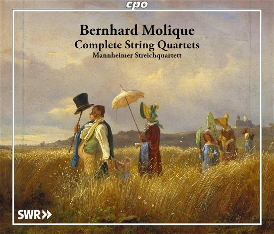 Cover for Mannheimer Streichquartett · Bernhard Molique: Copmlete String Quartets (CD) (2022)