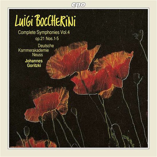 Cover for L. Boccherini · Complete Symphonies Vol.4 (CD) (1991)