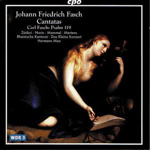 Cantatas - Fasch / Mertens / Das Kleine Konzert / Max,hermann - Música - CPO - 0761203959426 - 1 de fevereiro de 2002