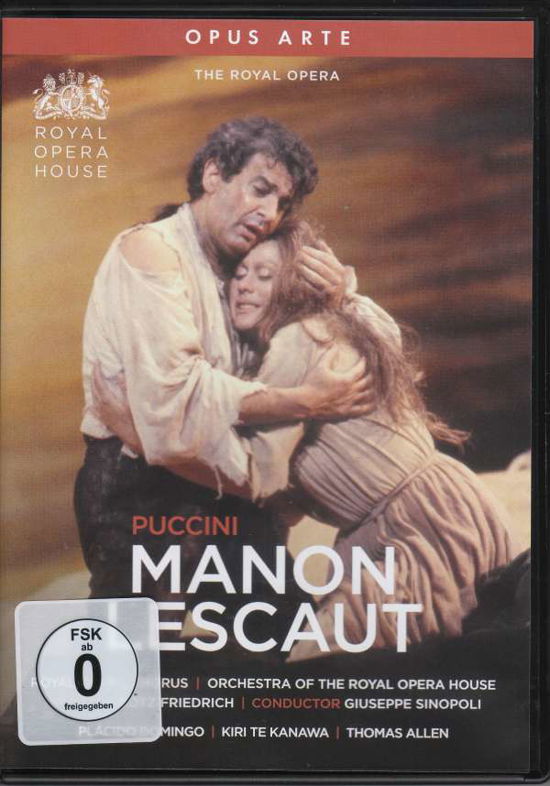 Cover for Royal Opera House · Puccini: Manon Lescaut (DVD) (2022)