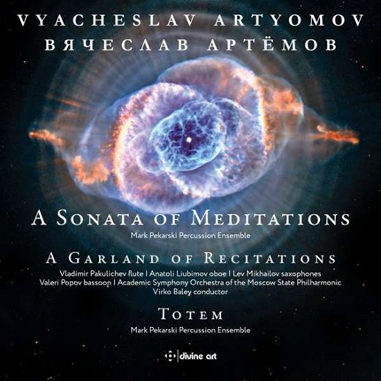 Cover for Artyomov / Pakulichev / Moscow Philharmonic Orch · Sonata of Meditations / Garland of Recitations (CD) (2019)