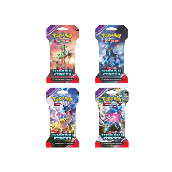 Pokémon TCG Scarlet & Violet 05 Sleeved Booster Di -  - Produtos - Pokemon - 0820650856426 - 27 de março de 2024