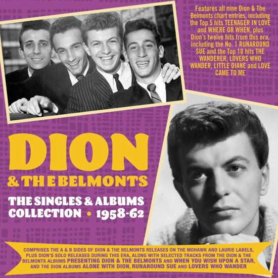 Cover for Dion &amp; The Belmonts · Singles &amp; Albums Collection 1957-62 (CD) (2020)