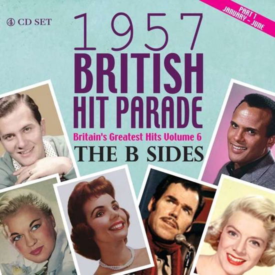 British Hit Parade 1957 The B Sides Part 1 - 1957 British Hit Parade: Bsides Part 1 / Various - Musik - ACROBAT - 0824046709426 - 15. januar 2016