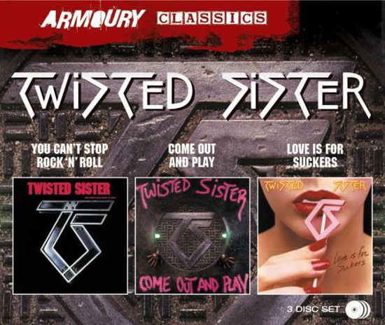 You Can't Stop Rock 'n' Roll + Come out and Play + Love is F - Twisted Sister - Muziek - ROCK - 0826992512426 - 18 maart 2014