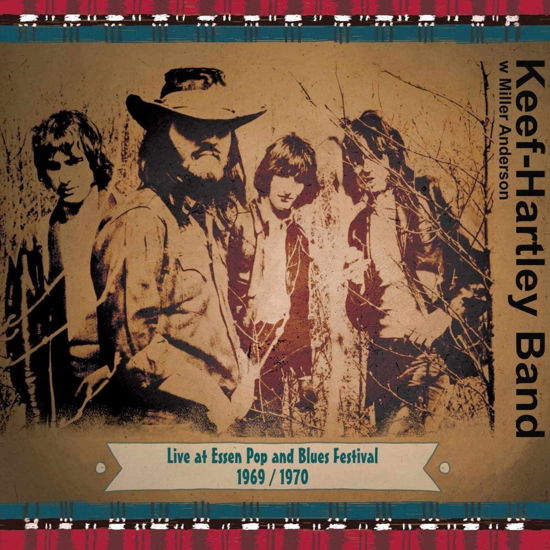 Cover for The Keef Hartley Band &amp; Miller Anderson · Live at Essen Pop and Blues Festival 1969 / 1970 (CD) (2024)