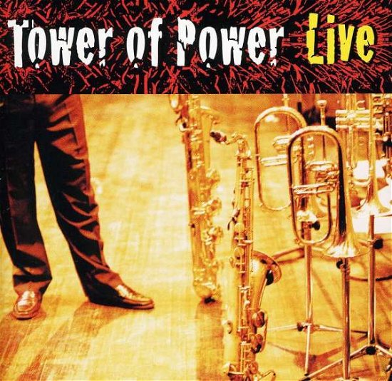 Cover for Tower of Power · Tower of Power-live (CD) (2018)