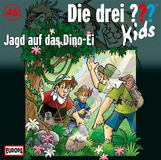 Cover for Die Drei ??? Kids · 046/jagd Auf Das Dino-ei (CD) (2015)
