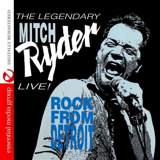 Cover for Mitch Ryder · Live! Rock From Detroit-Ryder,Mitch (CD) (2015)