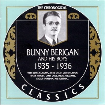 Cover for Bunny Berigan · Bunny Berigan &amp; His Boys 1935-36 (CD) (1998)