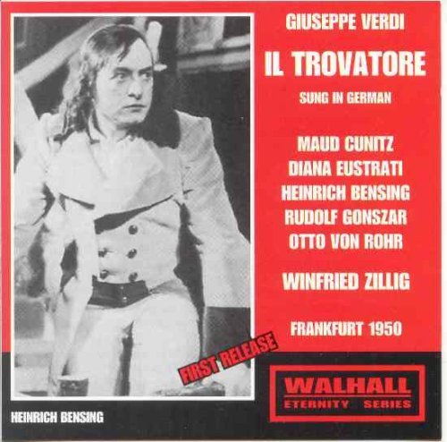 Cover for Cunitz · Il Trovatore (CD) (2004)