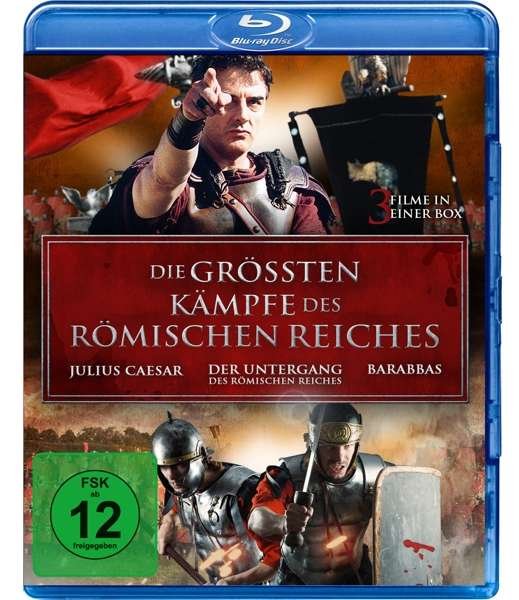 Cover for Loren,sophia / Boyd,stephen / Guinness,alec/+ · DIE GRÖßTEN KÄMPFE DES RÖMISCHEN REICHES (Blu-ray) (2017)