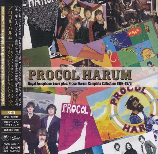 Cover for Procol Harum · Regal Zonophone Years:Procol Harum Complete Collection 1967-1970 (CD) [Japan Import edition] (2021)