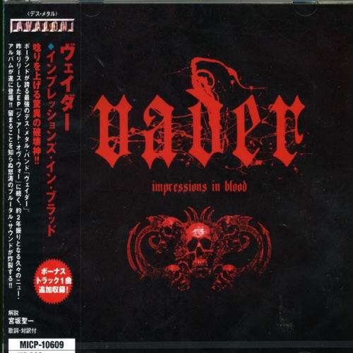 Cover for Vader · Impressions in Blood (CD) [Bonus Tracks edition] (2006)