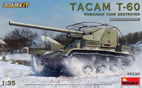 Cover for Miniart · Tacam T-60 Romanian Tank Destr. Interior Kit 1:35 (Spielzeug)