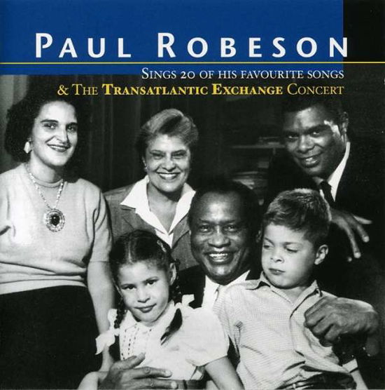 Cover for Paul Robeson · 20 Songs  Transatlantic Excha (CD) (2008)