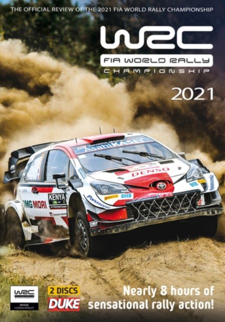 Cover for World Rally Championship Official Review 2021 (DVD) (2022)
